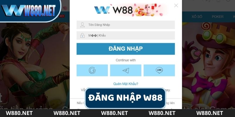 W88 đăng nhập